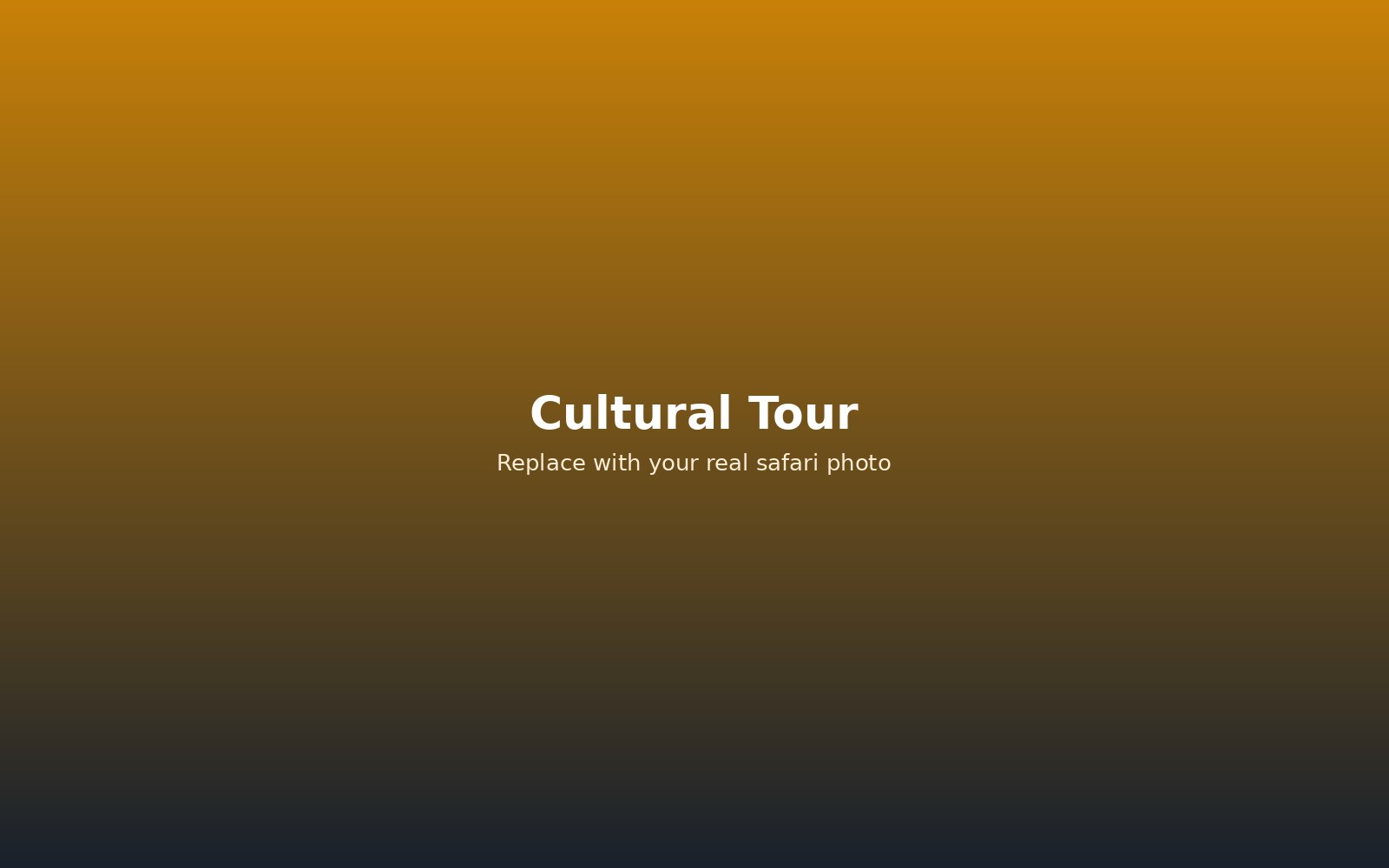 Mto wa Mbu cultural tour