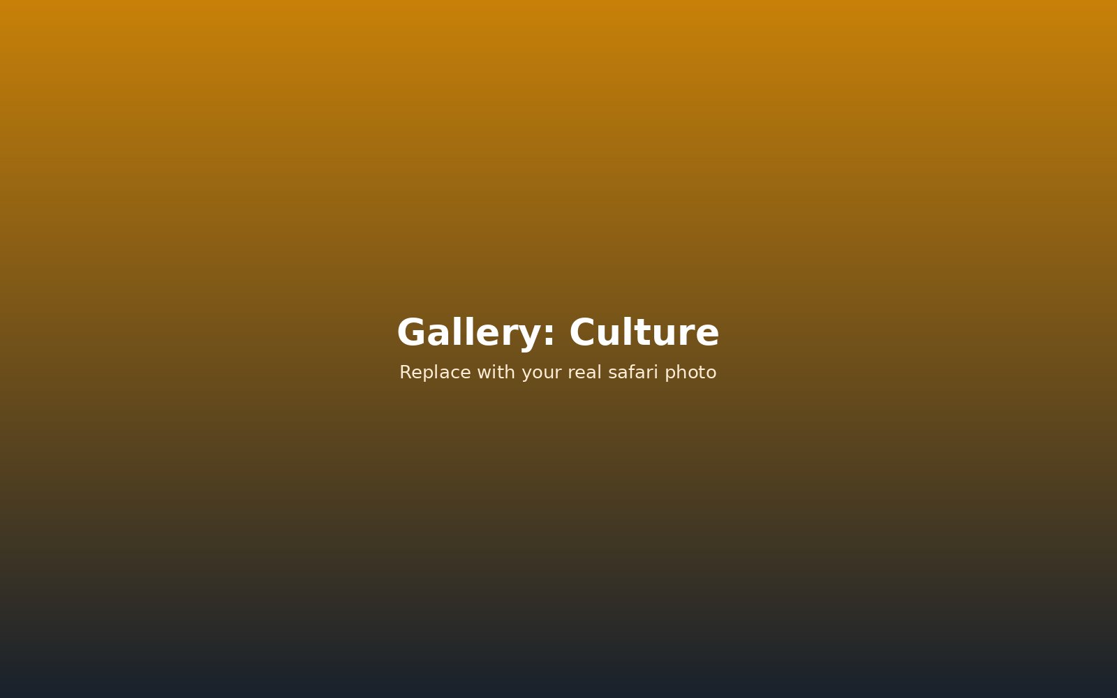 Cultural tour